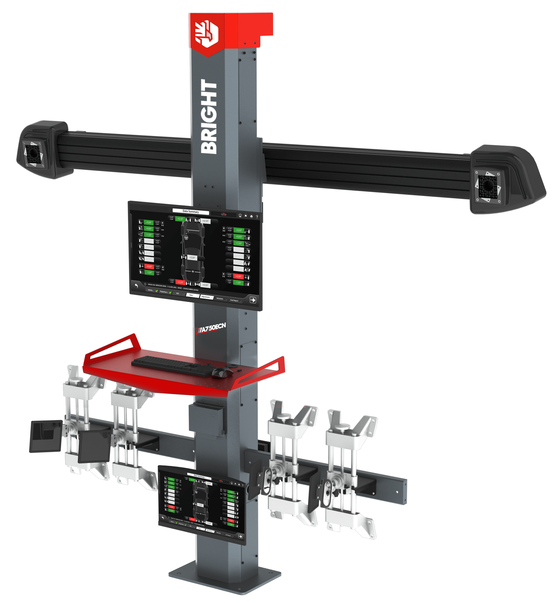 Lenkgeometrie 3D Anlage A750ECN von Corwei (Corghi – Bright) Achsvermessung 2 Lenkgeometrie 3D Anlage A750ECN von Corwei (Corghi – Bright) Rema-Maschinen AG 2