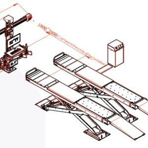 Lenkgeometrie 3D Anlage A750ECN von Corwei (Corghi – Bright) Achsvermessung 7 Lenkgeometrie 3D Anlage A750ECN von Corwei (Corghi – Bright) Rema-Maschinen AG 7