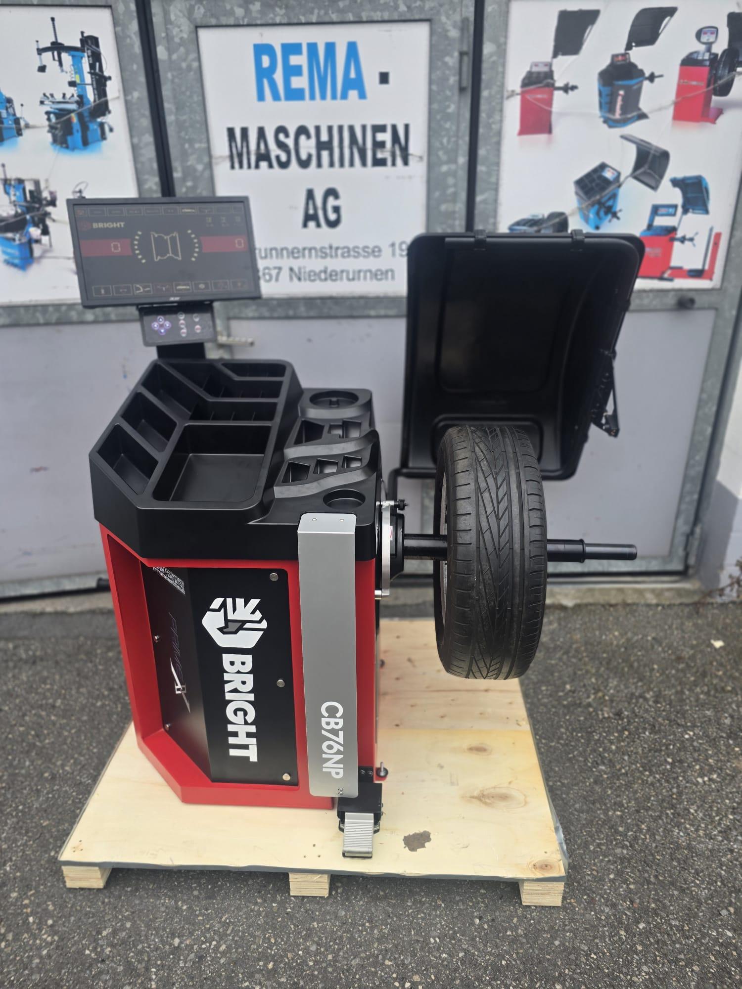 Auswuchtmaschine Vollautomat Bright CB76NP Top-Angebote 4 Auswuchtmaschine Vollautomat Bright CB76NP Rema-Maschinen AG 4